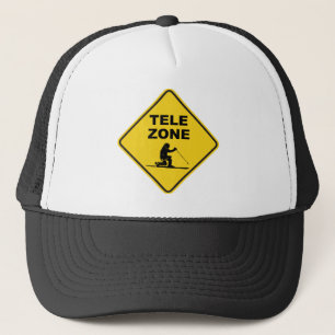 Casquette Panneau Zone de ski de télémark
