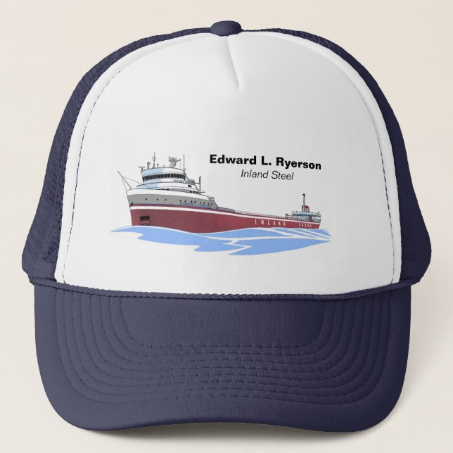 Casquette Panneaux publicitaires Edward L. Ryerson, cargo de (Devant)