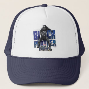 Casquette Panthère noire   T'Challa - Graphique de panthère 
