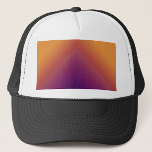 Casquette Paon Ombré Orange