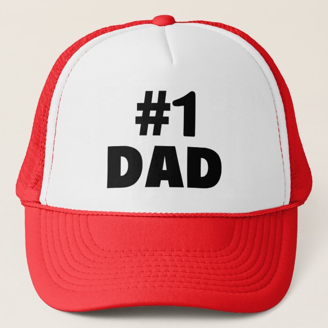 Casquette Papa #1 (noir) (Devant)