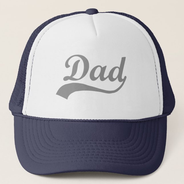 Casquette Papa de biais gris (Devant)