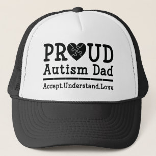 Casquette Papa de l'autisme fier