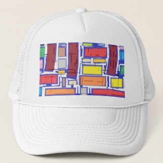 Casquette Papa, enfants & chapeau de camionneur abstrait pou