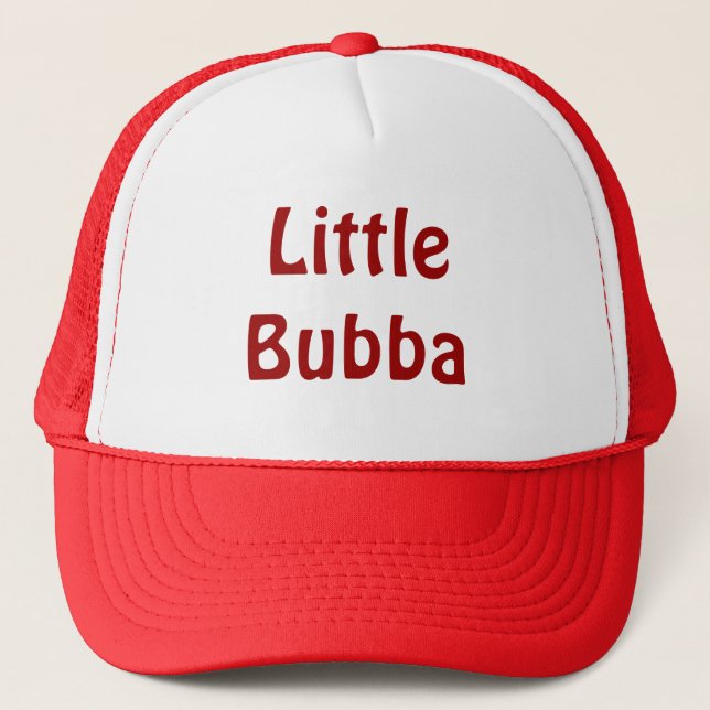 Casquette Papa et moi peu de Bubba (Devant)