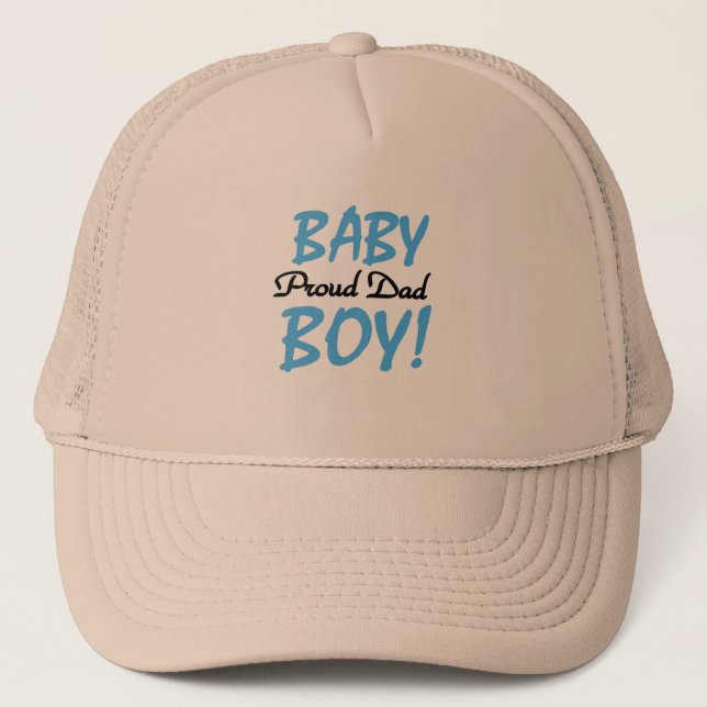 Casquette Papa fier des T-shirts et des cadeaux de bébé (Devant)