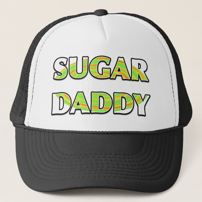 Casquette "PAPA GÂTEAU" avec la conception verte de (Devant)