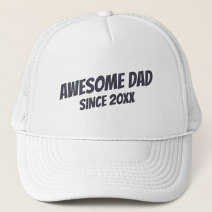 Casquette Papa génial depuis 20XX Moderne Simple