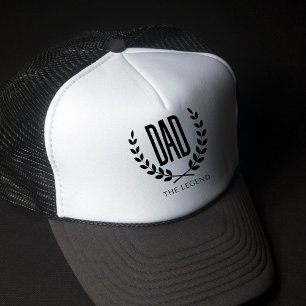 Casquette Papa La Légende Citation Fête des pères Typographi