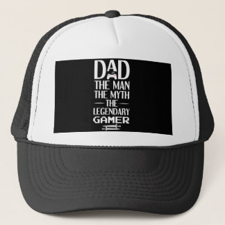Casquette papa l'homme le mythe la légende gamer