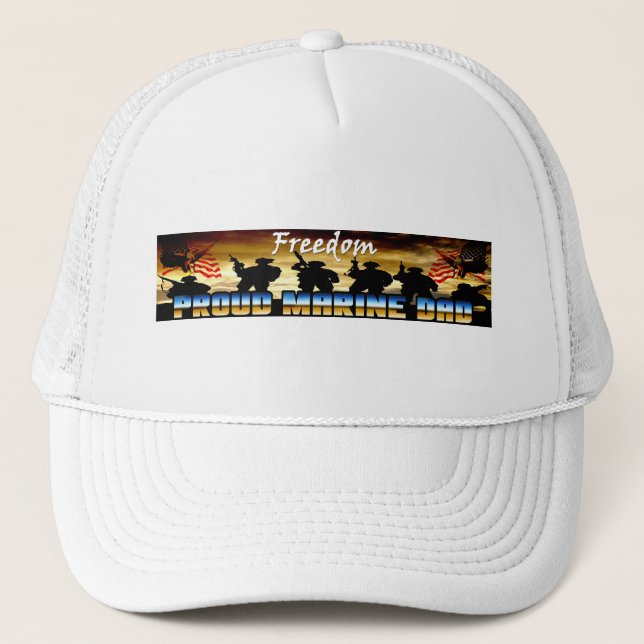 Casquette Papa marin fier (Devant)