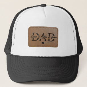 Casquette papa personnalisé avec nom d'enfant pers
