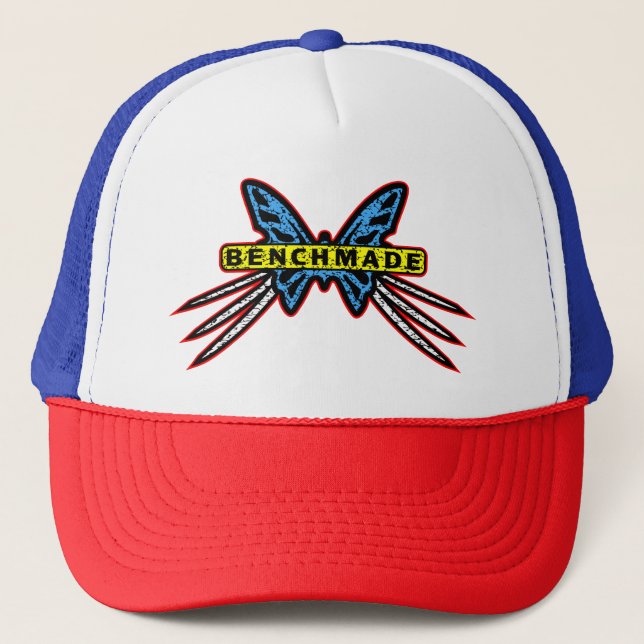 Casquette Papillon de couteau de fabrication artisanale Bact (Devant)