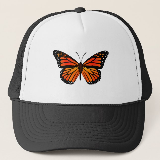 Casquette Papillon monarque (Devant)