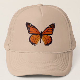 Casquette papillon orange
