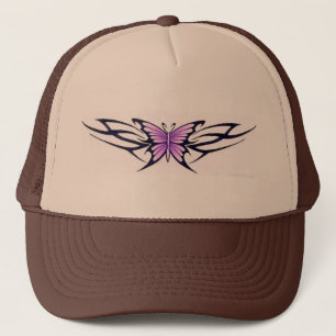 Casquette papillon tribal de tatouage-style