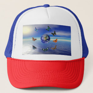 Casquette Papillons de la Terre Bleue