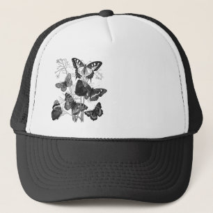 Casquette Papillons Vintages Imprimer