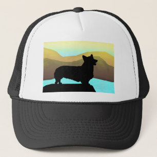 Casquette Par le corgi de Gallois de mer