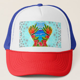 Casquette Paradis hawaïen à deux fois