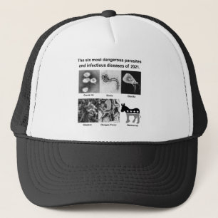 Casquette parasite anti-démocrate