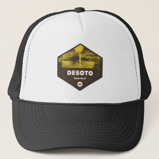 Casquette Parc d'état de DeSoto Alabama (Devant)