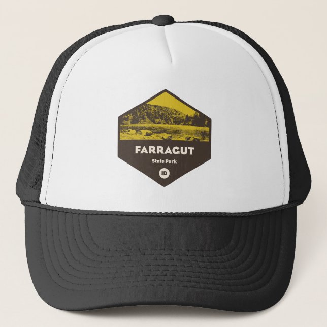 Casquette Parc d'état de Farragut Idaho (Devant)