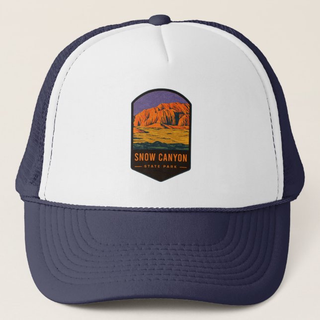 Casquette Parc d'état de Snow Canyon (Devant)
