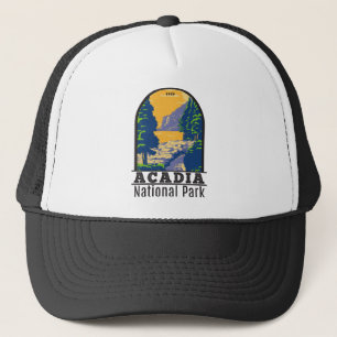 Casquette Parc national Acadia Bar Harbour Ocean Path