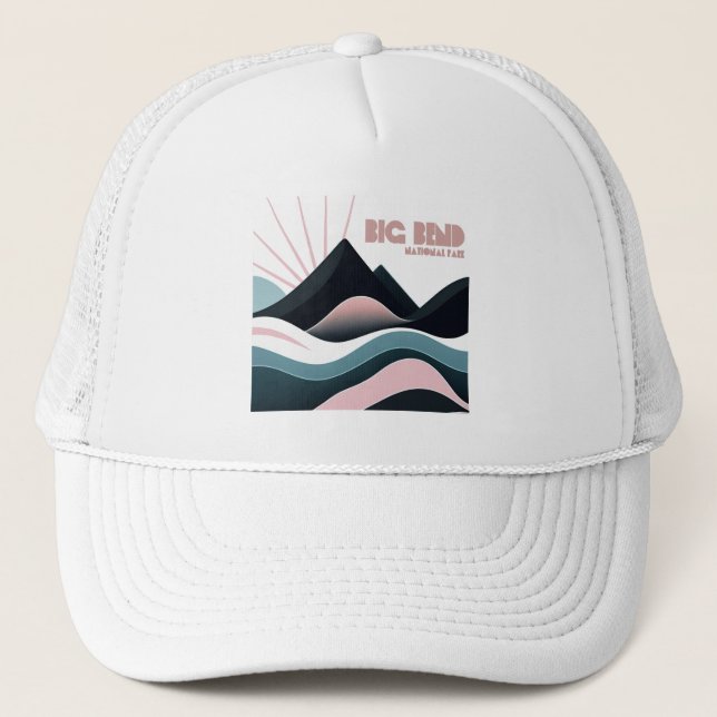 Casquette Parc national Big Bend Colour Hills (Devant)