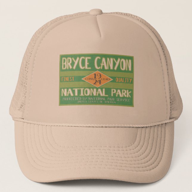 Casquette Parc national de canyon de Bryce (Devant)