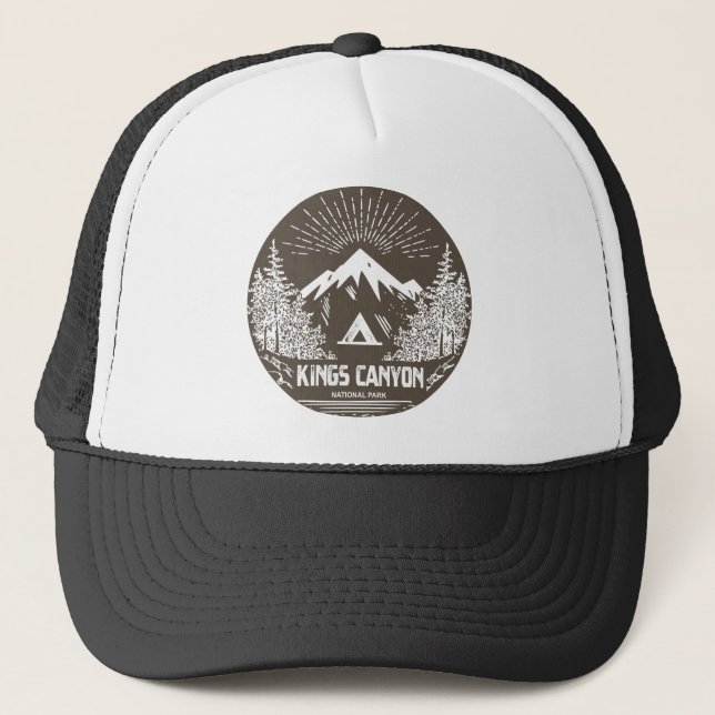 Casquette Parc national de Kings Canyon (Devant)