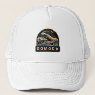 Casquette Parc national de Komodo Indonésie Vintage
