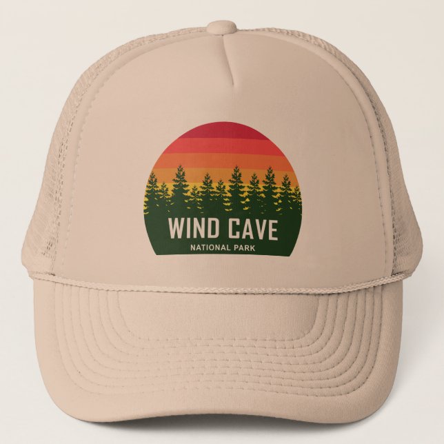 Casquette Parc national de Wind Cave (Devant)