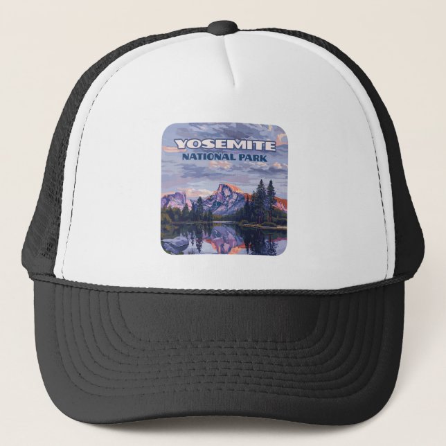 Casquette Parc national de Yosemite Halle Dome Californie Su (Devant)