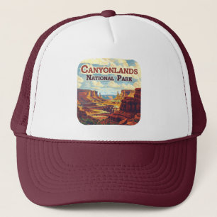 Casquette Parc national des Canyonlands Utah Moab Retro