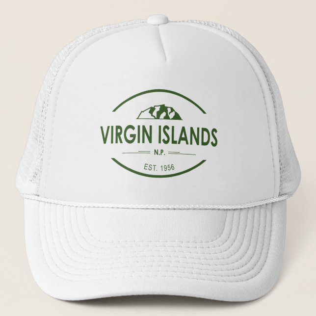 Casquette Parc national des Îles Vierges (Devant)