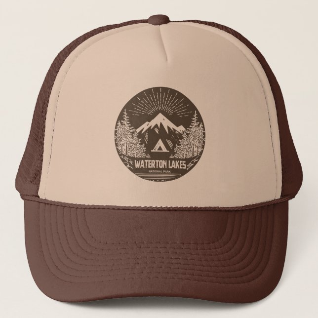 Casquette Parc national des Lacs-Waterton (Devant)