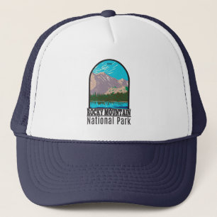 Casquette Parc national des Rocheuses Colorado Lac de l'Ours