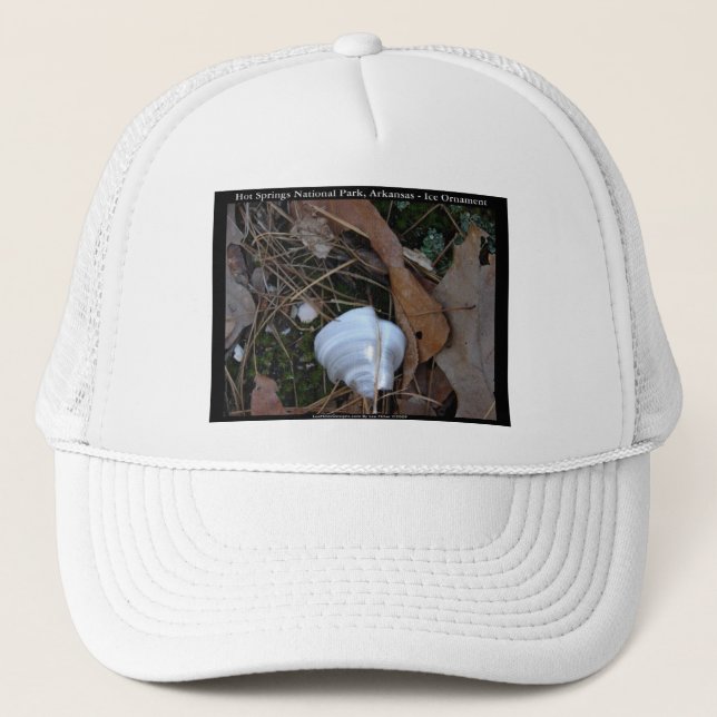 Casquette Parc national des sources chaudes, AR - Cadeaux or (Devant)