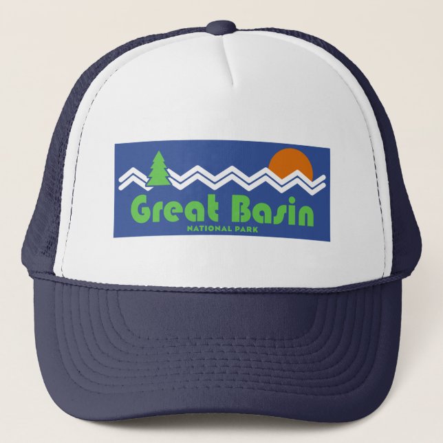 Casquette Parc national du Grand Bassin Rétro (Devant)