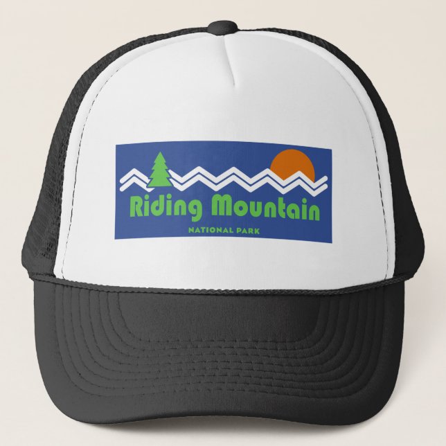 Casquette Parc national du Mont-Riding Rétro (Devant)