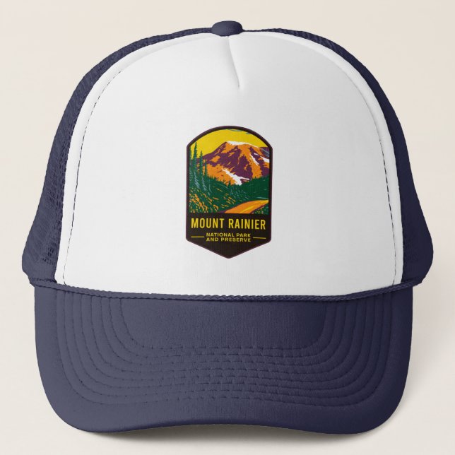 Casquette Parc national et réserve du Mont Rainier (Devant)