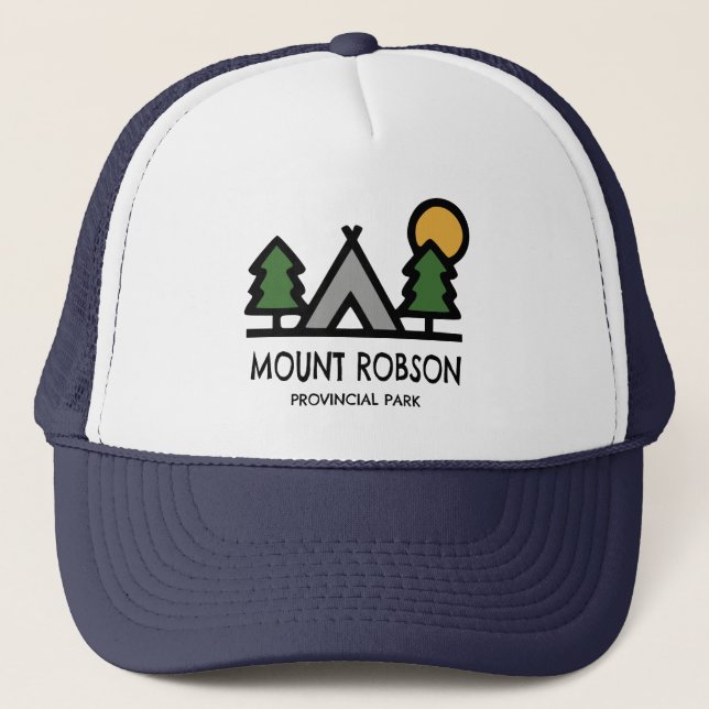 Casquette Parc provincial Mount Robson (Devant)
