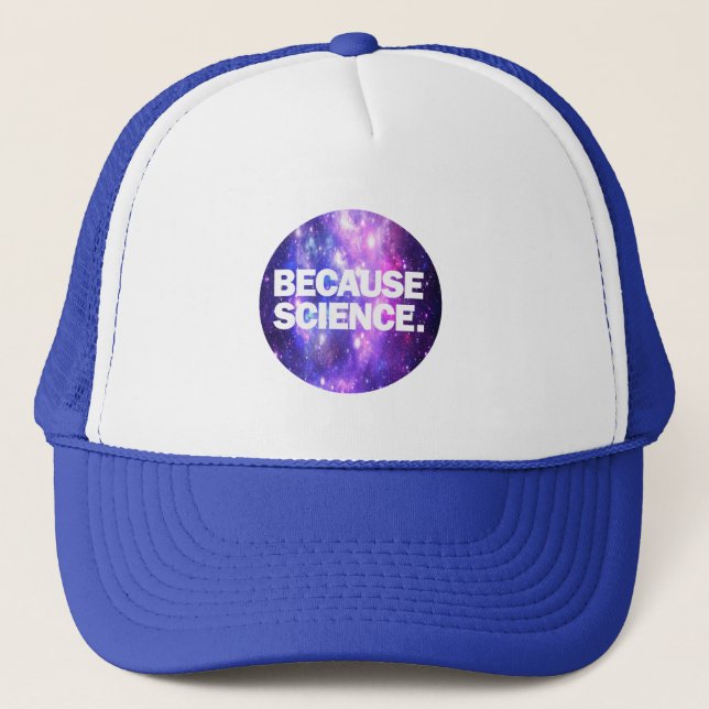 Casquette Parce que la science (Devant)