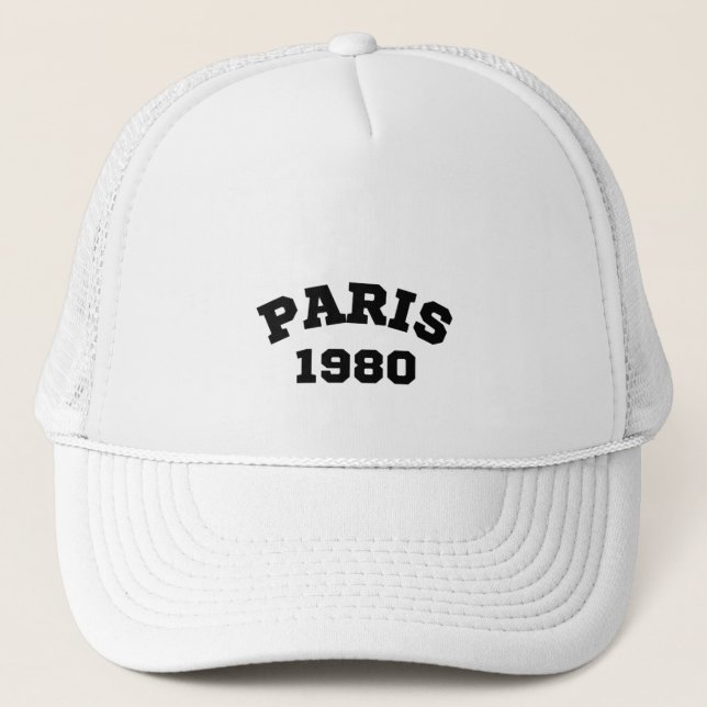 Casquette Paris 1980 (Devant)