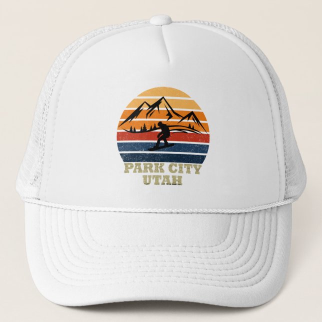 Casquette Park city Utah vintage (Devant)