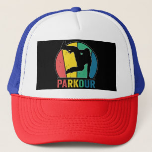 Casquette Parkour Free Running Training Traceur Retro