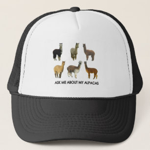 Casquette Parlez-moi de mes alpagas