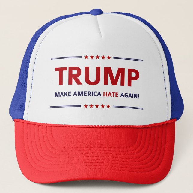 Casquette Parodie de Donald Trump drôle (Devant)